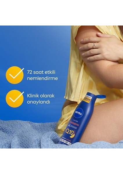 Nıvea Sıkılaştırıcı Vücut Sütü 400 Ml,7 Günde Sıkılaştırıcı,72 Saat Nemlendirici,c Vitamini,kolajen,kuru Cilt fiyatları