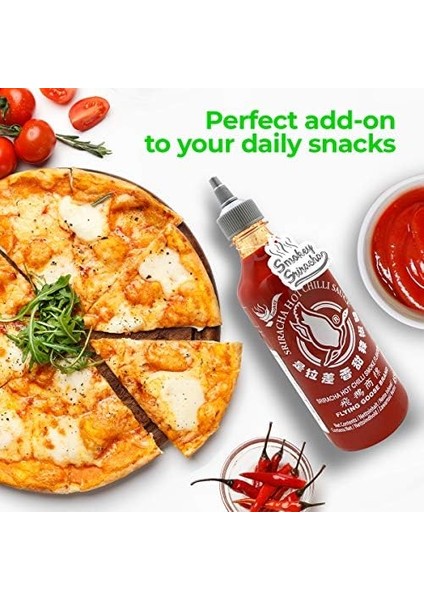 Flying Goose Smokey Sriracha Sauce, Tütsülenmiş Acı Chili Biberi Sosu 455ML, Tailand Acı Sos fiyatları