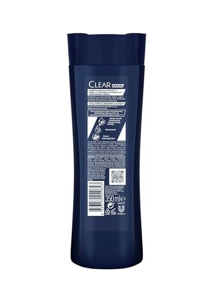 Clear Men Kepeğe Karşı Etkili Şampuan Saç Dökülmesine Karşı Kahve Çekirdeği Özü 350 ml
