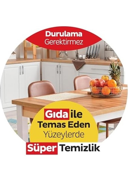 Sleepy Easy Clean Süper Yüzey Temizlik Mutfak Havlusu&mendili Limon Yağlı 50 Yaprak
