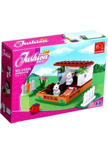 Ausini Parça Fashion Girls Tavşan Evi fiyatları