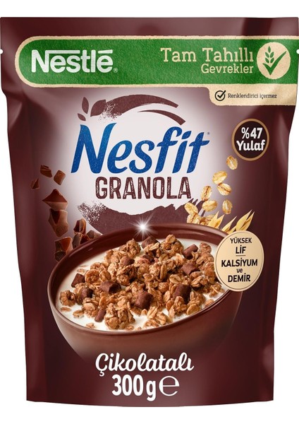 Nestle Nesfit Çikolatalı Granola 300G