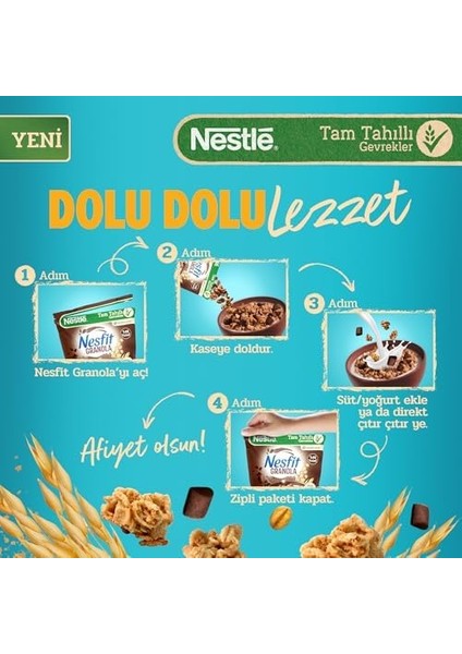 Nestle Nesfit Çikolatalı Granola 300G modelleri