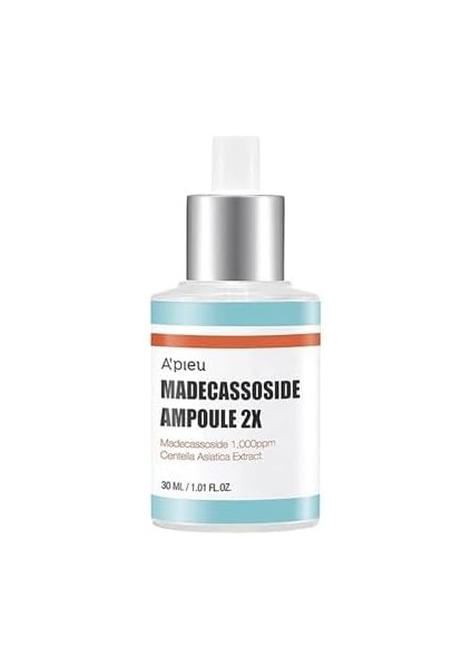A&apos;pıeu Madecassoside Ampul 2x Hassas Ciltler Için Yoğun Nemlendirici, 30ML