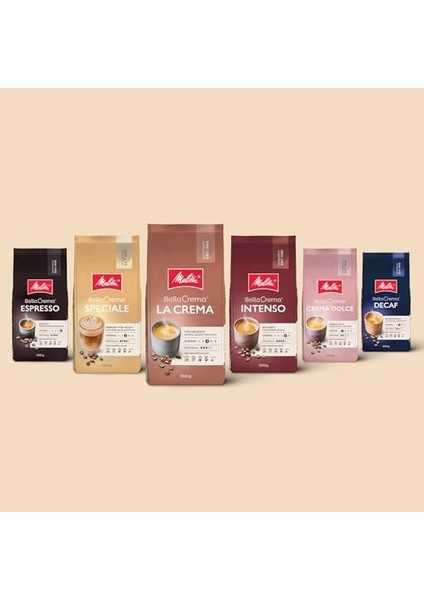 Melitta Bellacrema Espresso Çekirdek Kahve 1kg modelleri
