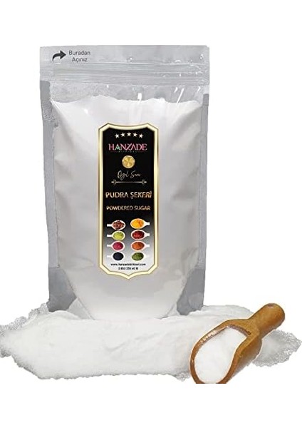 Hanzade Bitkisel Pudra Şekeri 1 kg fiyatları