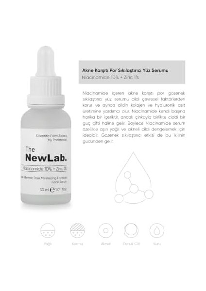 The Newlab. Akne Giderici ve Önleyici Bakım Seti fiyatları
