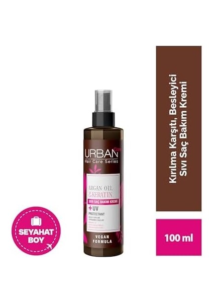 Urban Care Argan Oil&keratin Sıvı Krem, 100 ml