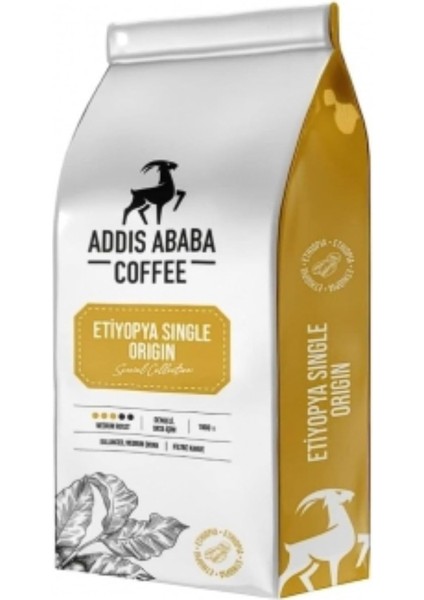 Addis Ababa Etiyopya Single Origin Çekirdek 1kg