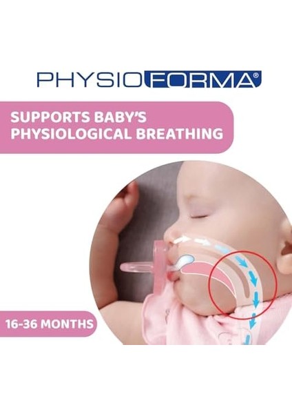 Chicco Physioforma Comfort Silikon Emzik (16-36 Ay, 2&apos;li), Pembe modelleri