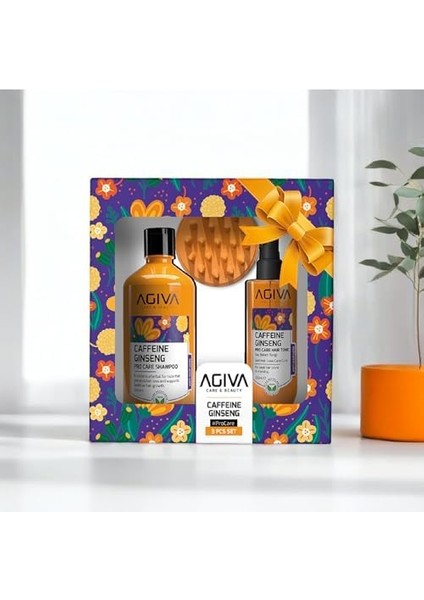 Agıva Care 3&apos;lü Set (Caffeine Ginseng)
