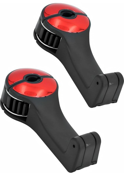 2’li Araç Baş Destek Kancası – Telefon Tutuculu Evrensel Koltuk Arkası Kanca, El Çantası & Alışveriş Poşeti Askısı, Takılabilir, Koltu Başlığı Askısı, Araç Içi Aksesuar