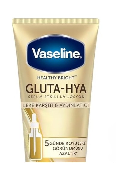 Vaseline Gluta Hya Serum Etkili Uv Losyon Leke Karşıtı ve Aydınlarıcı 200 ml fiyatları