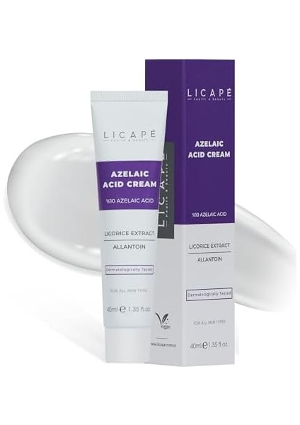 Licape Cilt Sakinleştirici%10 Azelaik Asit Krem – Cilt Tonu Eşitleyici, Nem Desteği ve Bariyer Güçlendirici Yüz Kremi modelleri