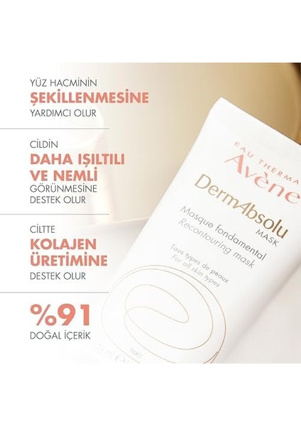 Avene Dermabsolu Recontouring Mask - Anti Aging Maske 75ML fiyatları