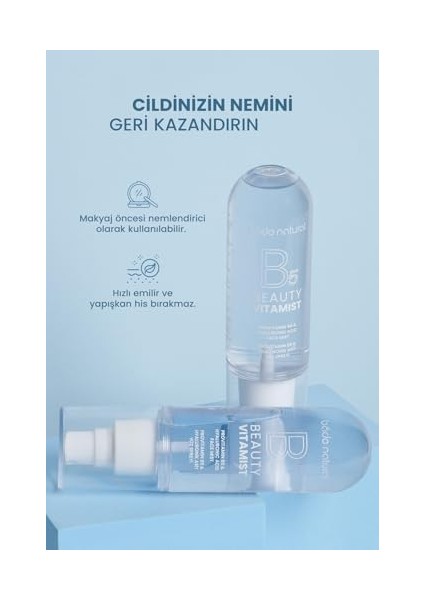 Bade Natural Vitamist Provitamin B5 & Hyaluronik Asit Yüz Spreyi 100 ml fiyatları