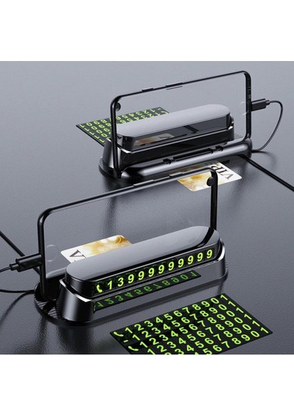 (936) Araç Içi Telefon Numarası Telefon Tutucu ve Numaratör ile Uyumlu