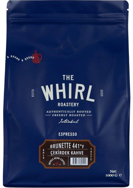 The Whirl Espresso Brunette 441°F 1 kg Çekirdek modelleri