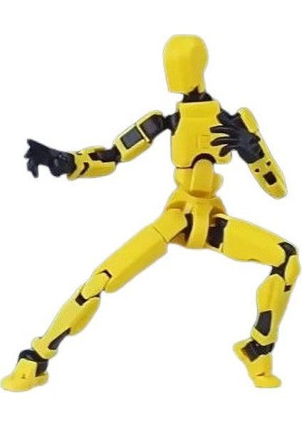 Lucky 13 Titan 13 Dummy Hareketli Figür 3D Baskı Asker figür mannequin 14cm , 11 çift farklı el işaretleri ve mini sandık fırsatları