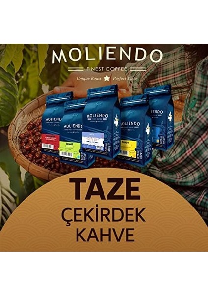 Moliendo Finest Coffee Breakfast Blend Filtre Kahve (Öğütülmüş Filtre Kahve) 1000 G