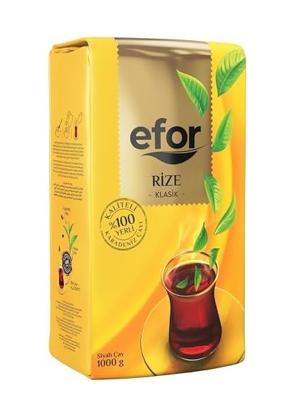 Efor Rize Klasik Dökme Çay 1000 G modelleri