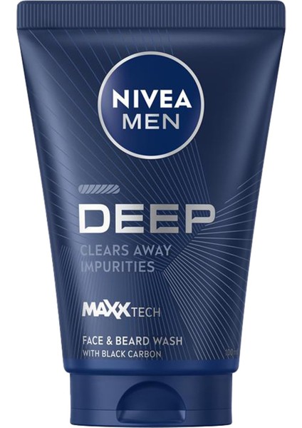 Nıvea Men Erkek Yüz ve Sakal Temizleme Jeli Deep Dimension 100 Ml,nemlendirici,yağ Arındırıcı,aktif Karbon,gün Boyu Ferahlık fiyatları