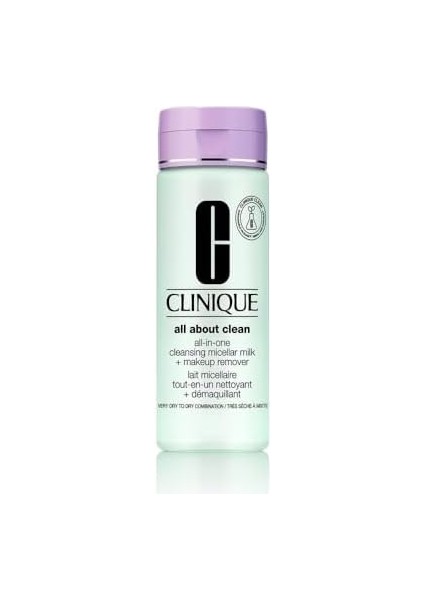 Clinique All About Clean Micellar Dry Makyaj Temizleyici Misel Süt (200 Ml)