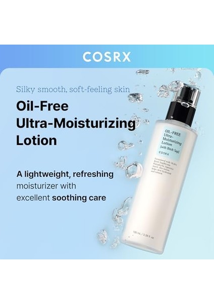 Cosrx Yağsız Huş Ağacı Özlü Nemlendirici Losyon modelleri