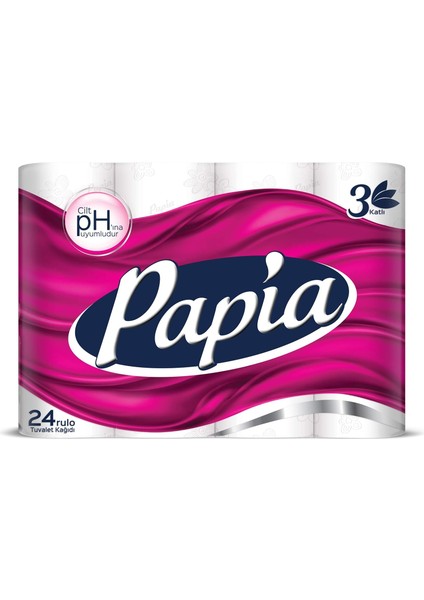 Papia Tuvalet Kağıdı 24&apos;lü