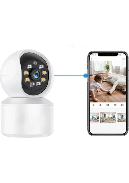 Uygulama Destekli Wi-Fi Ev Güvenlik Kamerası