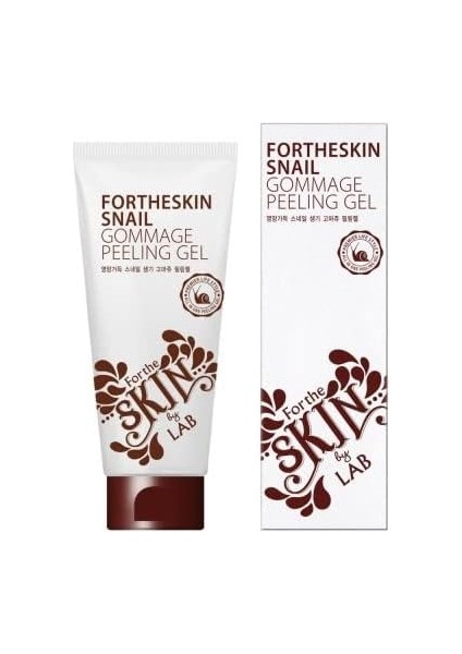 For The Skın By Lab Snaıl Gommage Peelıng Gel 180ML-SALYANGOZ Gommage Peeling Jeli 180ML