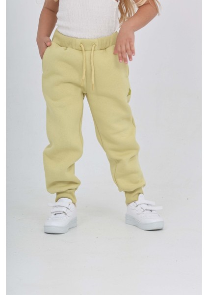 Kız Çocuk Kabaran Yıldız Baskılı Eşofman Alt fiyatları