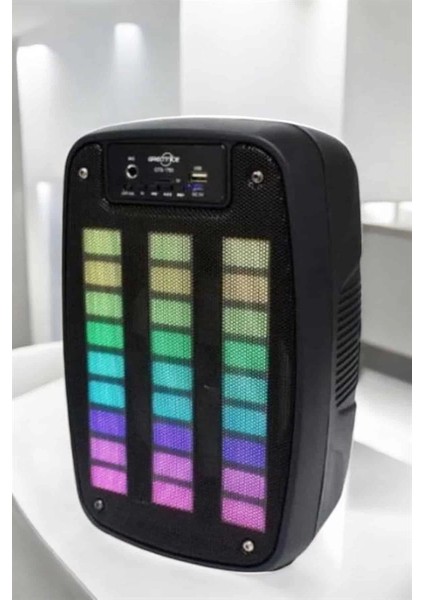 Bfs Bluetooth Hoparlör Rgb Işıklı USB Sd Kart Girişli Taşınabilir fırsatları