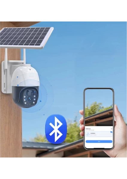 Güneş Enerjili Dış Mekan Güvenlik Kamerası