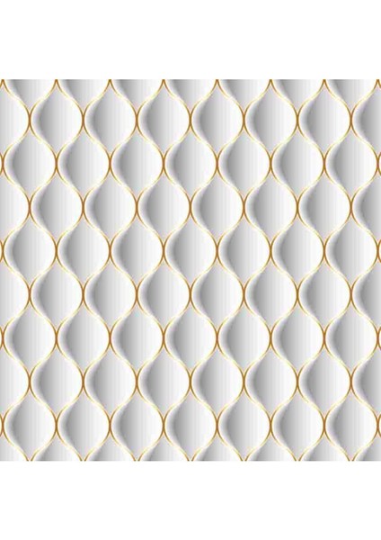 3D Geometrik Baloncuk Desenli Silinebilir Tekstil Duvar Kağıdı modelleri