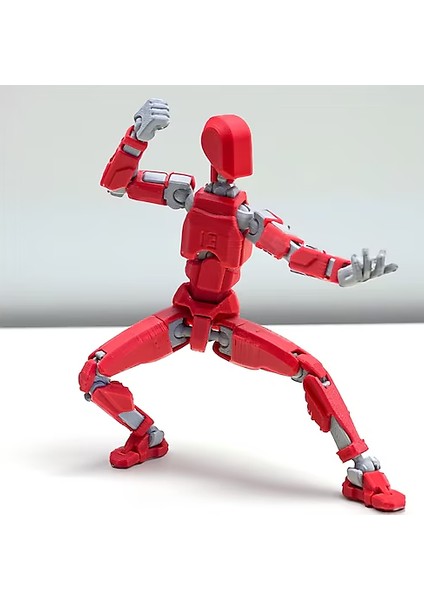 Lucky 13 Titan 13 Dummy Hareketli Figür 3D Baskı Asker figür mannequin 14cm ,11 çift farklı el işaretleri ve mini sandık ile fırsatları
