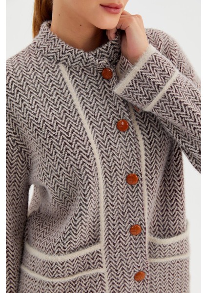 Etro Desenli Cepli Bisiklet Yaka Hırka modelleri