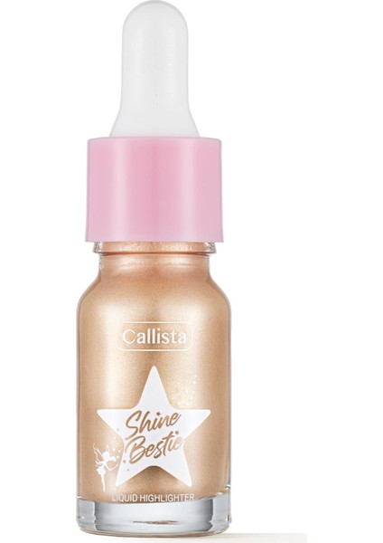 Callista Shine Bestie Highlighter Likit Aydınlatıcı 01 Glam Pixie modelleri