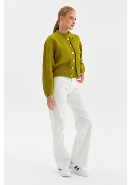 Fularlı Bisiklet Yaka Hırka fırsatları