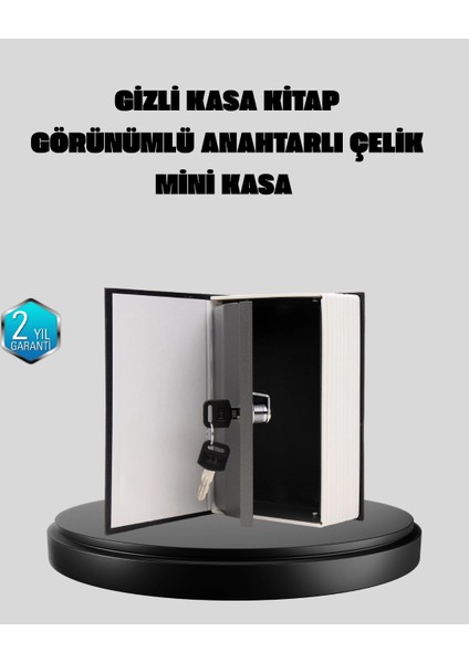 Bfs Anahtarlı Gizli Kitap Kasa – Metal Iç Yapı, Kamuflajlı Sözlük Tasarım