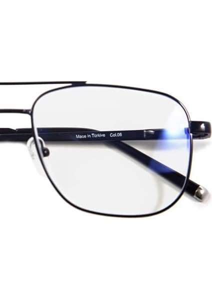 Mavi Işık Engelleyici Gözlük | Dinlendirici Bilgisayar Gözlüğü | Genç Yetişkin | Erkek Kadın Üniseks | Köşeli Tam Çerçeveli Metal | Mavi Işık, Uv, Parlama Önleyici Filtre Olw 1854-06 fiyatları