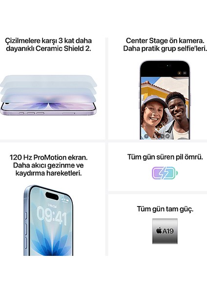 MG6Q4TU/A iPhone 17 512GB Akıllı Telefon Beyaz