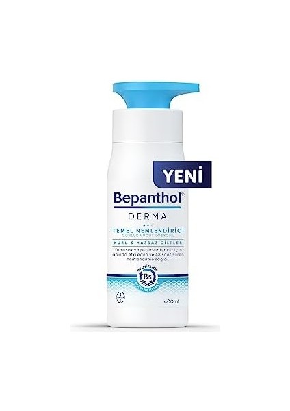 Bepanthol Derma Temel Nemlendirici Losyon 400 ml + Tuvana Büyükçınar Tasarımlı Şal Hediyeli fiyatları