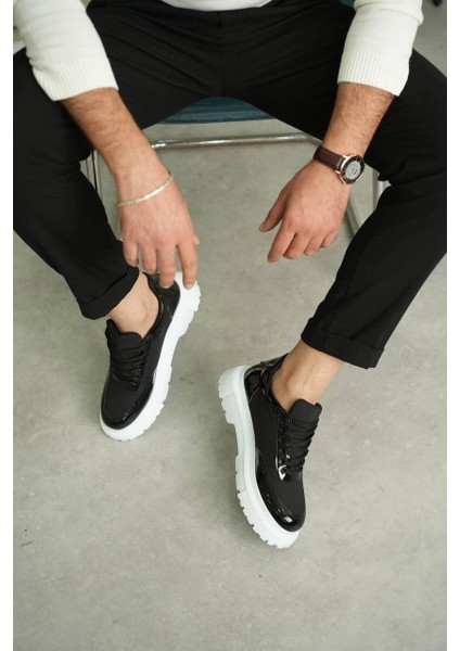 Mtxdpn KB-X201 Kuback Siyah Rugan Paraşüt Günlük Erkek Ayakkabı (Numara: 42) fırsatları