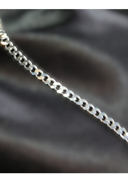 925 Ayar Gümüş Unisex Zincir Bileklik