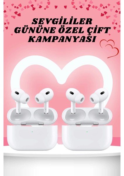 Bfs Sevgiliye Hediye Çift Kulaklığı Yeni Nesil Pro Kulaklık Sevgililer Gününe Özel Kampanya