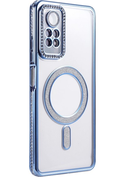 Drnds Newface Xiaomi Redmi Note 12 Pro 4g Joke Simli Magneticsafe Kılıf - Mavi modelleri