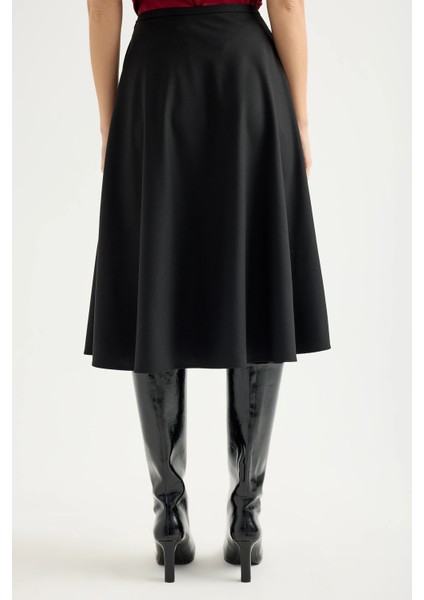 Siyah Kloş Etek fırsatları