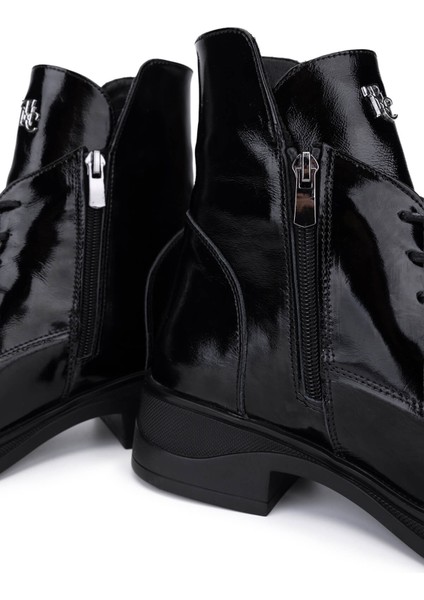 Kadın Siyah Rugan Casual Bot 1175 6512 Bn Bot SK25-26 Sıyah Rgn indirimleri