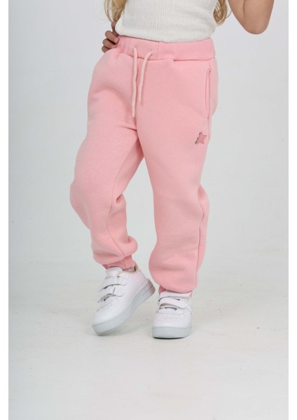 Kız Çocuk Kabaran Yıldız Baskılı Eşofman Alt fırsatları